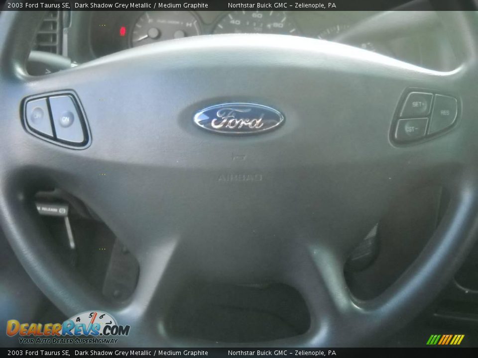 2003 Ford Taurus SE Dark Shadow Grey Metallic / Medium Graphite Photo #19
