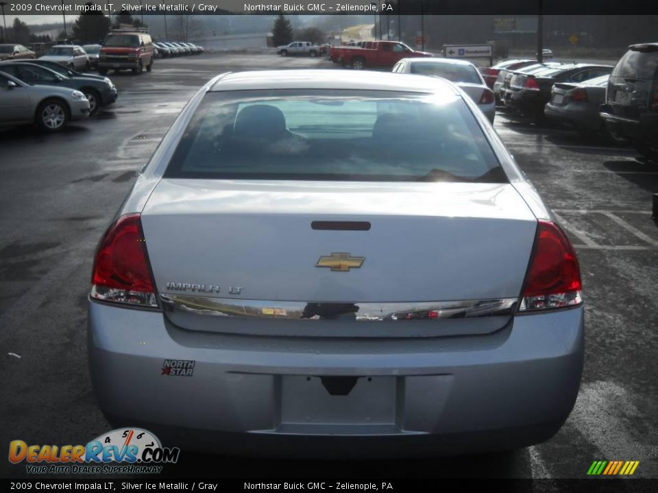 2009 Chevrolet Impala LT Silver Ice Metallic / Gray Photo #3