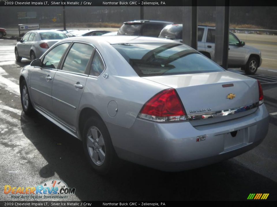 2009 Chevrolet Impala LT Silver Ice Metallic / Gray Photo #4