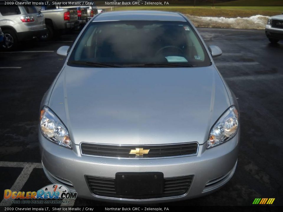 2009 Chevrolet Impala LT Silver Ice Metallic / Gray Photo #14