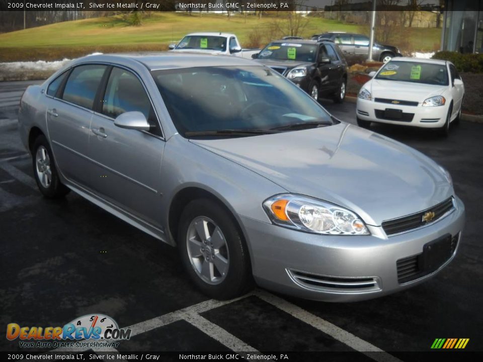 2009 Chevrolet Impala LT Silver Ice Metallic / Gray Photo #15