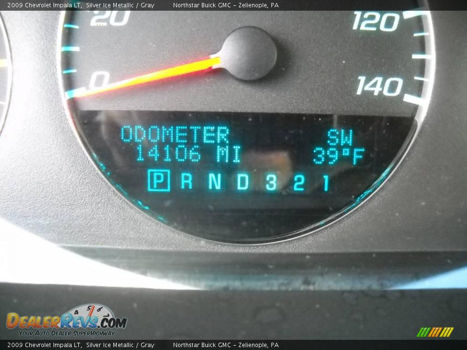 2009 Chevrolet Impala LT Silver Ice Metallic / Gray Photo #20