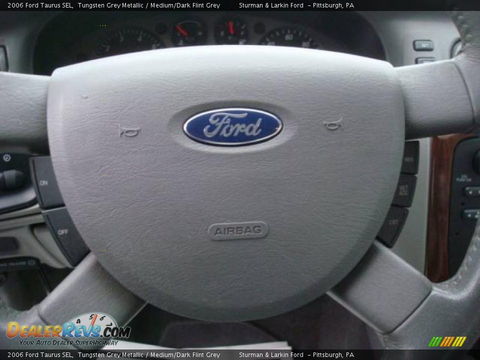 2006 Ford Taurus SEL Tungsten Grey Metallic / Medium/Dark Flint Grey Photo #16