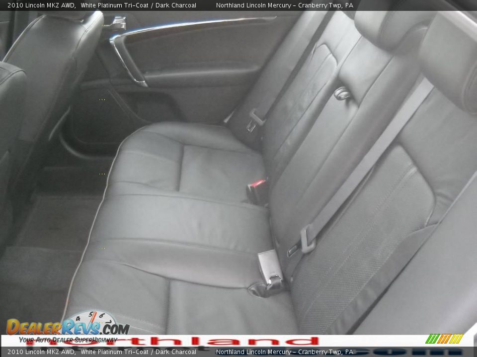 2010 Lincoln MKZ AWD White Platinum Tri-Coat / Dark Charcoal Photo #11