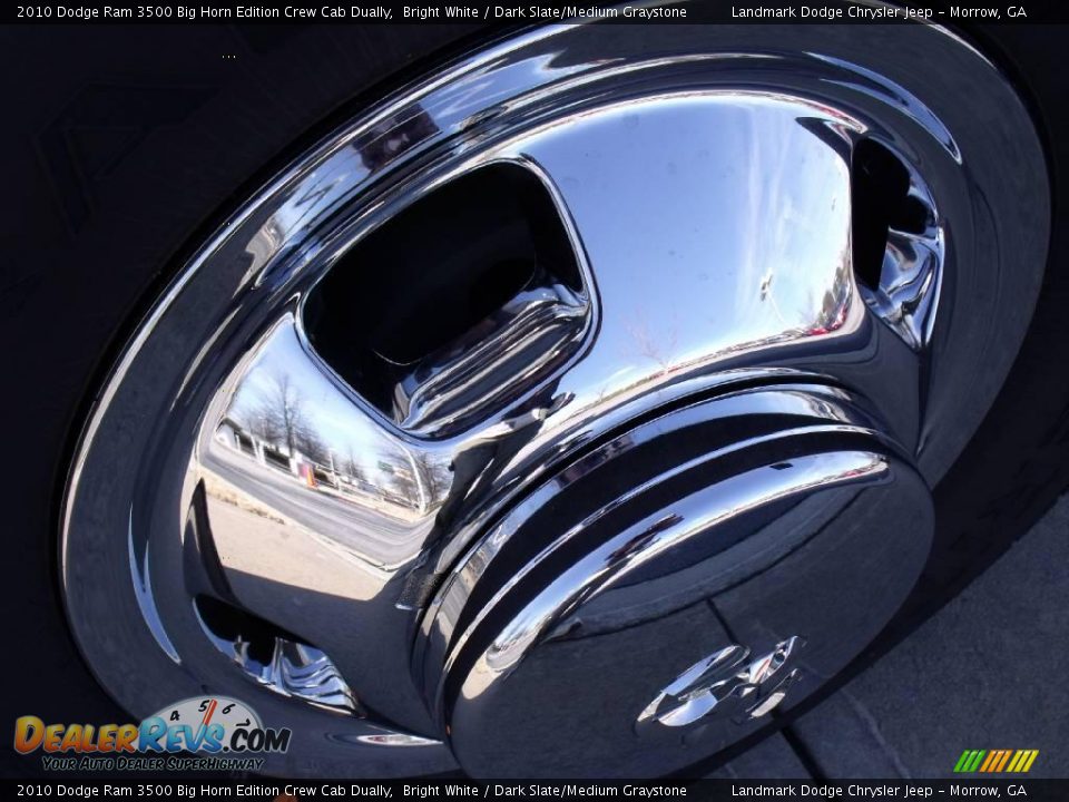 2010 Dodge Ram 3500 Big Horn Edition Crew Cab Dually Bright White / Dark Slate/Medium Graystone Photo #5