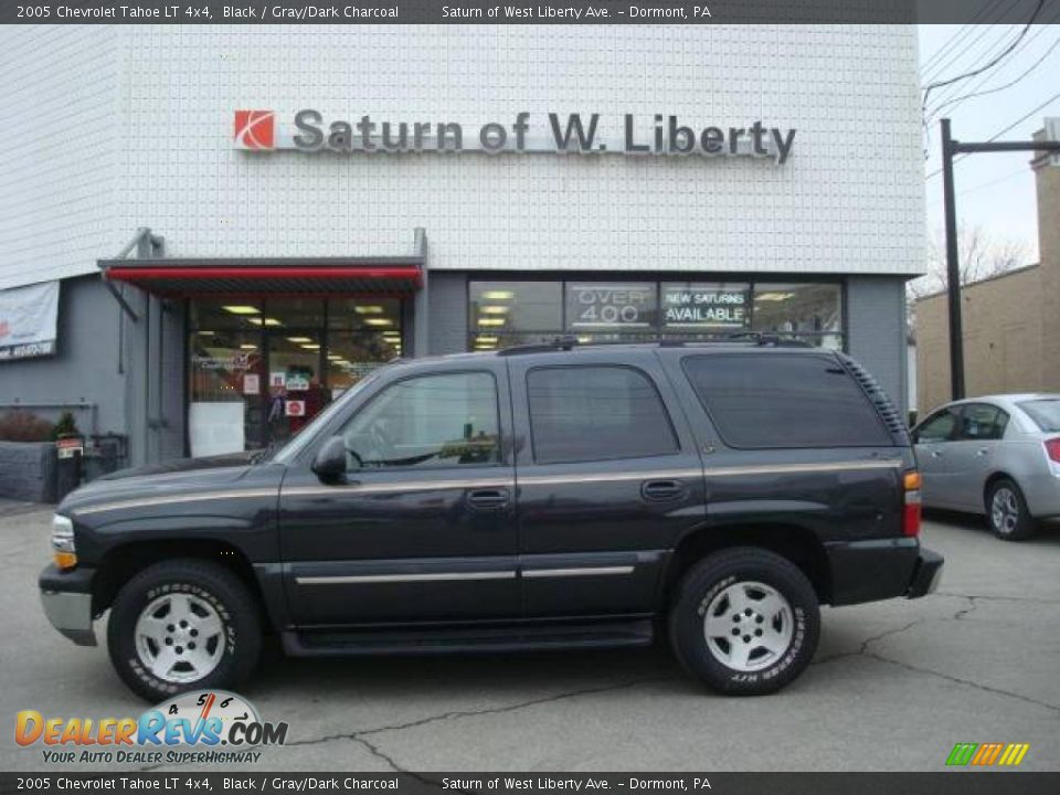 2005 Chevrolet Tahoe LT 4x4 Black / Gray/Dark Charcoal Photo #1