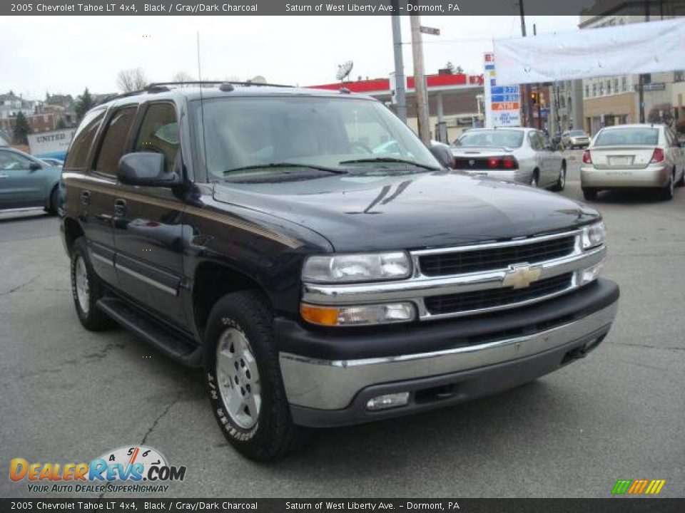 2005 Chevrolet Tahoe LT 4x4 Black / Gray/Dark Charcoal Photo #5