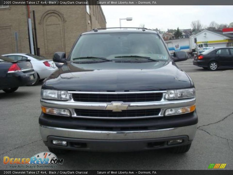 2005 Chevrolet Tahoe LT 4x4 Black / Gray/Dark Charcoal Photo #6