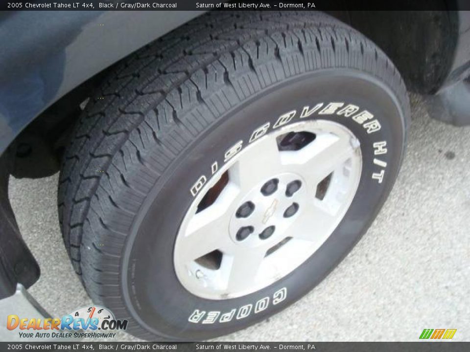 2005 Chevrolet Tahoe LT 4x4 Black / Gray/Dark Charcoal Photo #7
