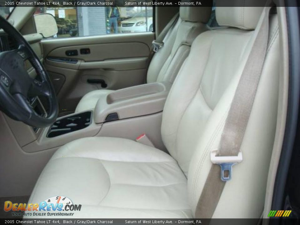 2005 Chevrolet Tahoe LT 4x4 Black / Gray/Dark Charcoal Photo #8