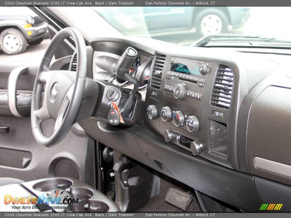 2009 Chevrolet Silverado 1500 LT Crew Cab 4x4 Black / Dark Titanium Photo #11