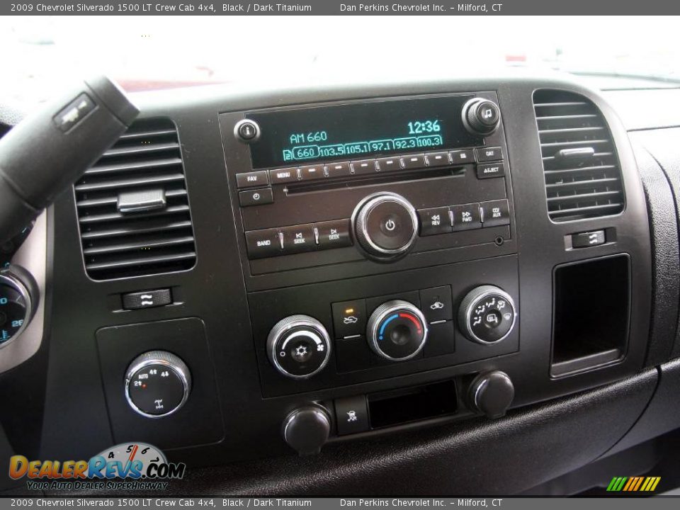 2009 Chevrolet Silverado 1500 LT Crew Cab 4x4 Black / Dark Titanium Photo #12