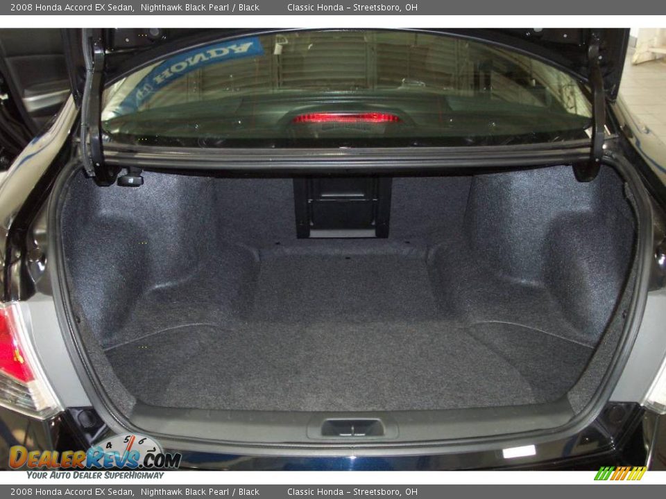 2008 Honda Accord EX Sedan Nighthawk Black Pearl / Black Photo #10