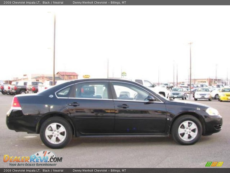 2009 Chevrolet Impala LT Black / Neutral Photo #4