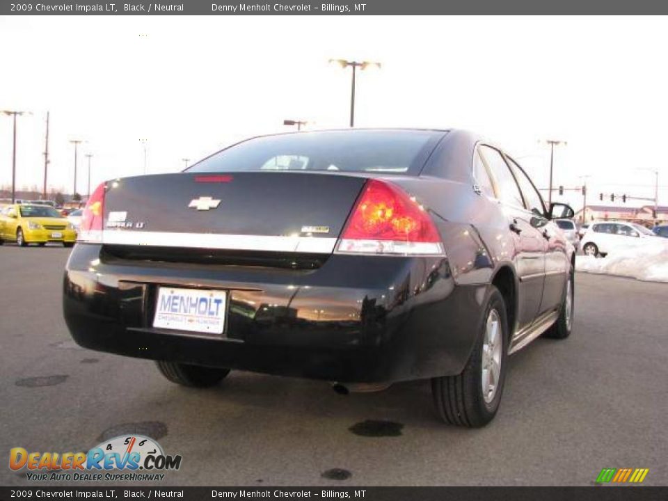 2009 Chevrolet Impala LT Black / Neutral Photo #5