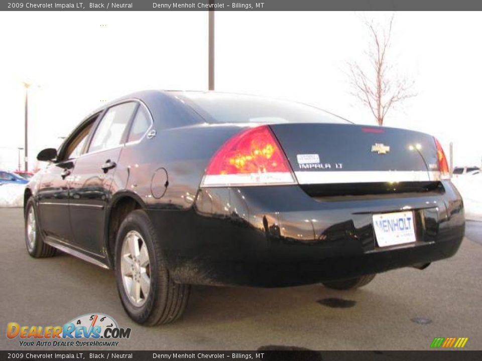 2009 Chevrolet Impala LT Black / Neutral Photo #6