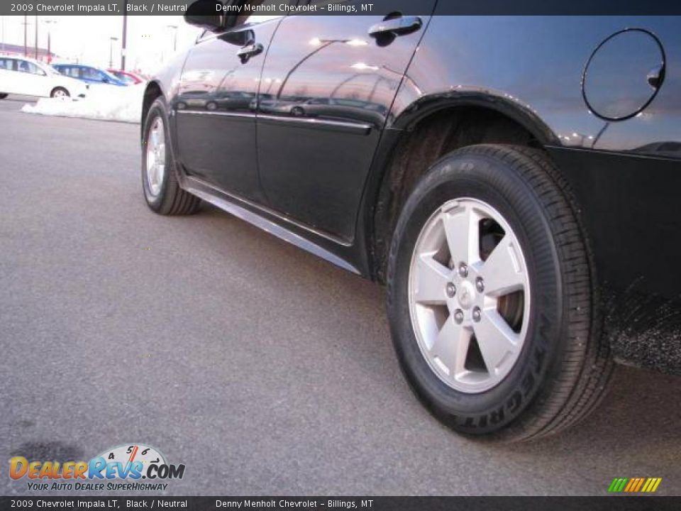 2009 Chevrolet Impala LT Black / Neutral Photo #7