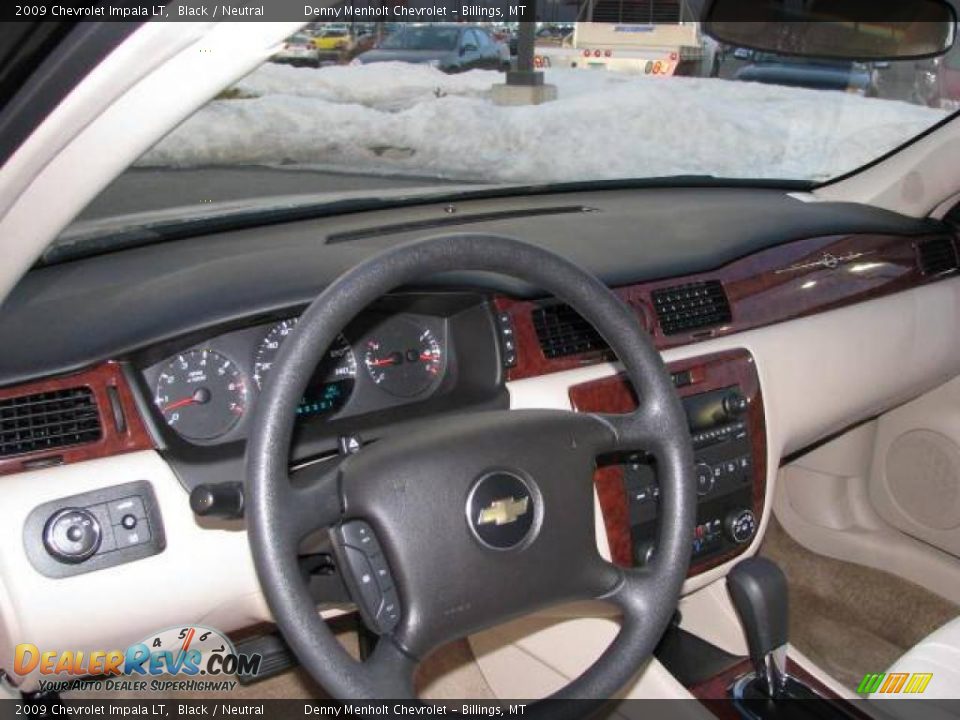 2009 Chevrolet Impala LT Black / Neutral Photo #10
