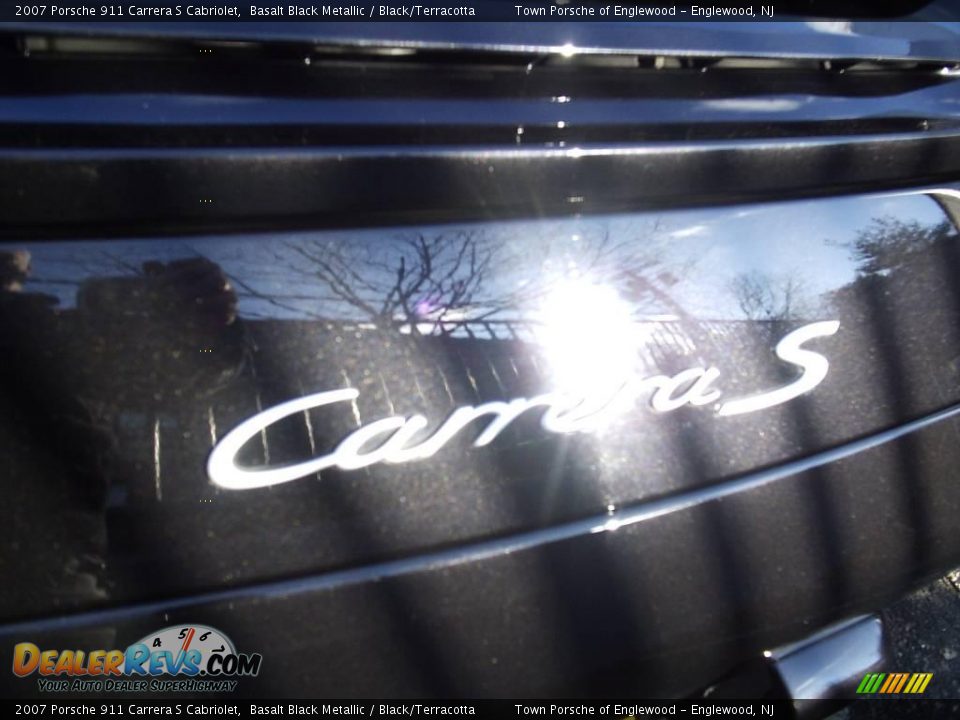 2007 Porsche 911 Carrera S Cabriolet Basalt Black Metallic / Black/Terracotta Photo #23