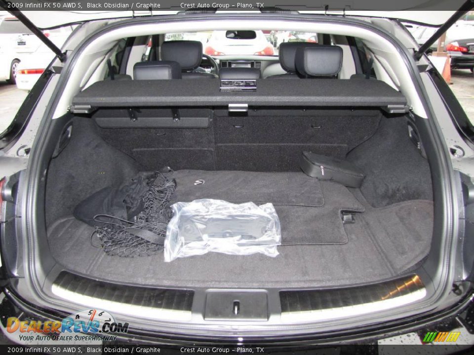 2009 Infiniti FX 50 AWD S Black Obsidian / Graphite Photo #20