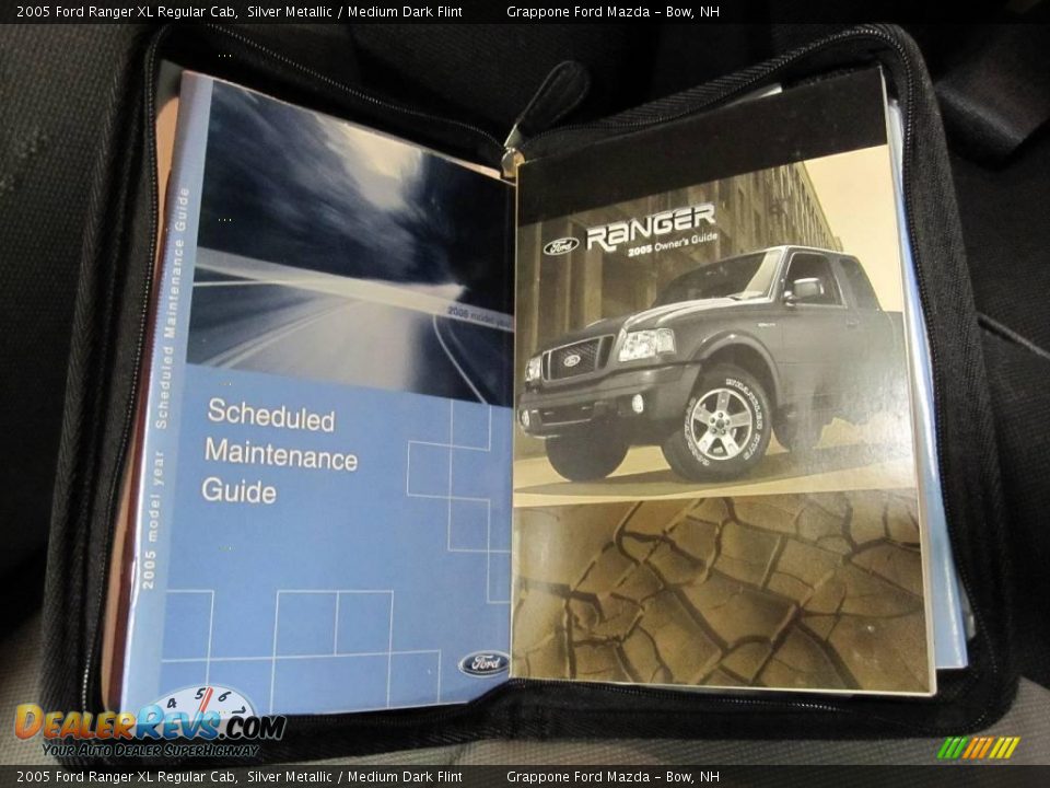 2005 Ford Ranger XL Regular Cab Silver Metallic / Medium Dark Flint Photo #6