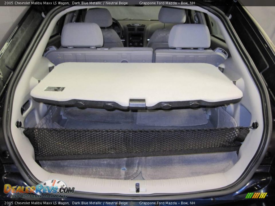 2005 Chevrolet Malibu Maxx LS Wagon Dark Blue Metallic / Neutral Beige Photo #5