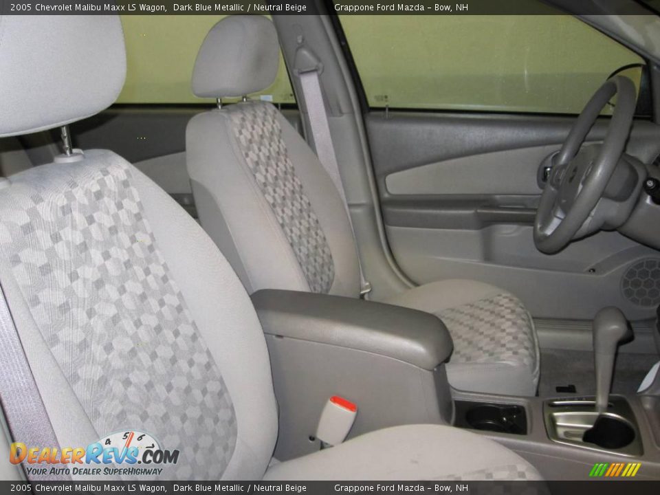 2005 Chevrolet Malibu Maxx LS Wagon Dark Blue Metallic / Neutral Beige Photo #8