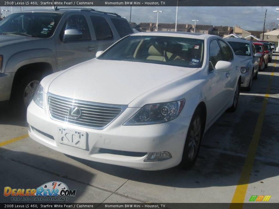 2008 Lexus LS 460 Starfire White Pearl / Cashmere Photo #1