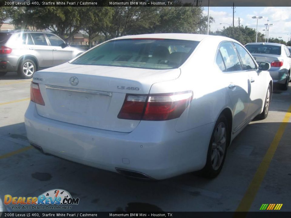 2008 Lexus LS 460 Starfire White Pearl / Cashmere Photo #5