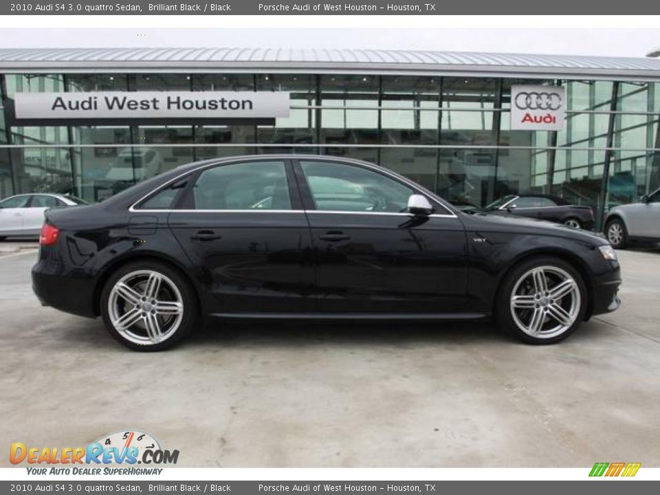 2010 Audi S4 3.0 quattro Sedan Brilliant Black / Black Photo #3