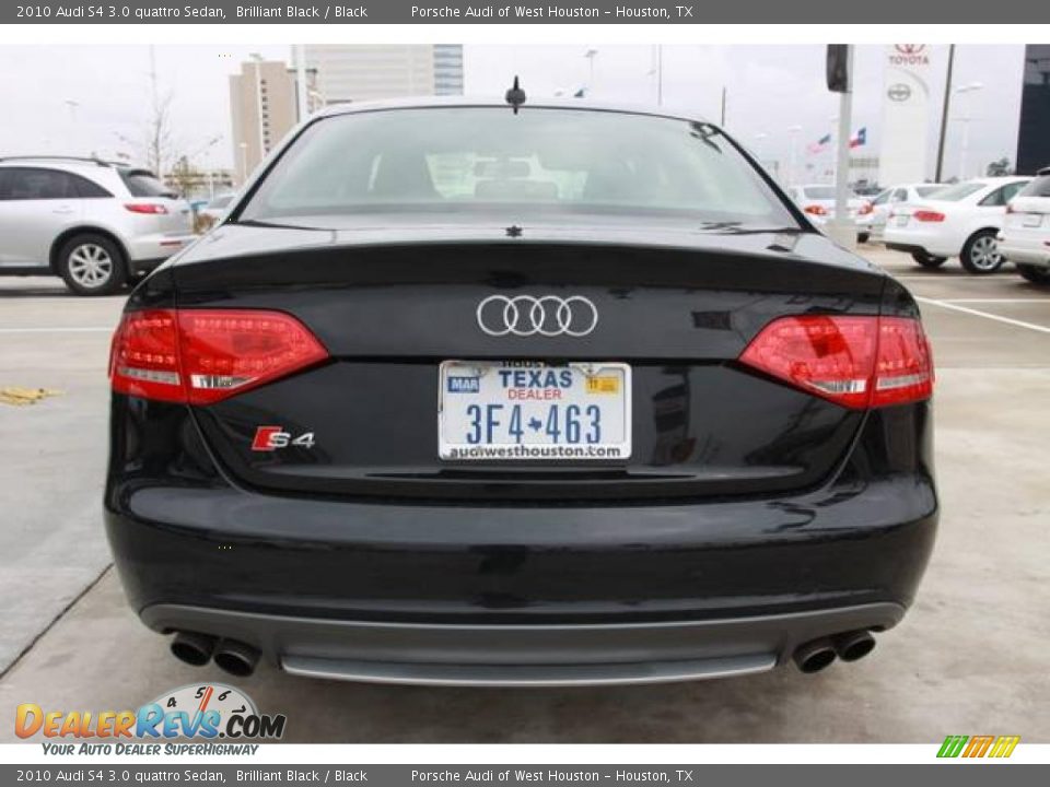 2010 Audi S4 3.0 quattro Sedan Brilliant Black / Black Photo #5