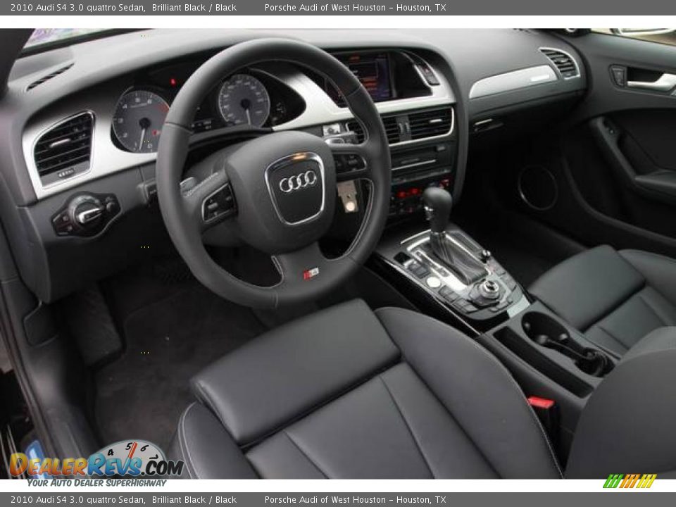 2010 Audi S4 3.0 quattro Sedan Brilliant Black / Black Photo #7