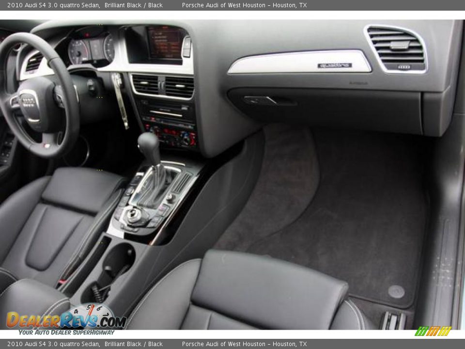 2010 Audi S4 3.0 quattro Sedan Brilliant Black / Black Photo #13