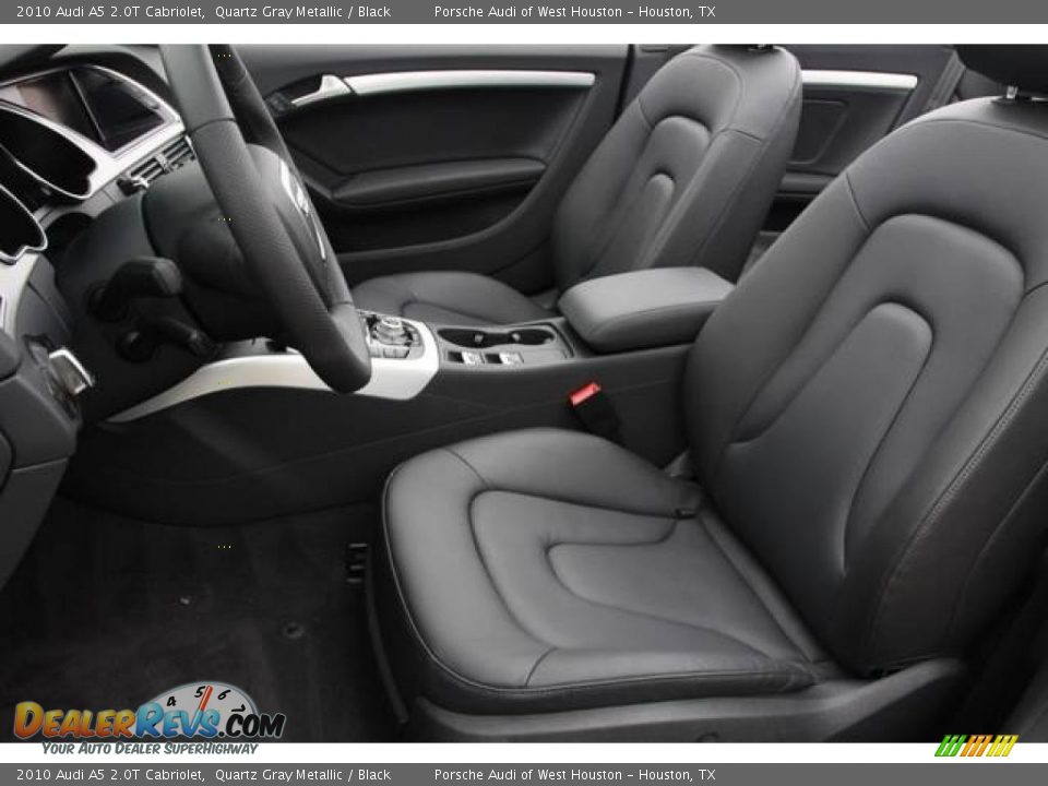 2010 Audi A5 2.0T Cabriolet Quartz Gray Metallic / Black Photo #10