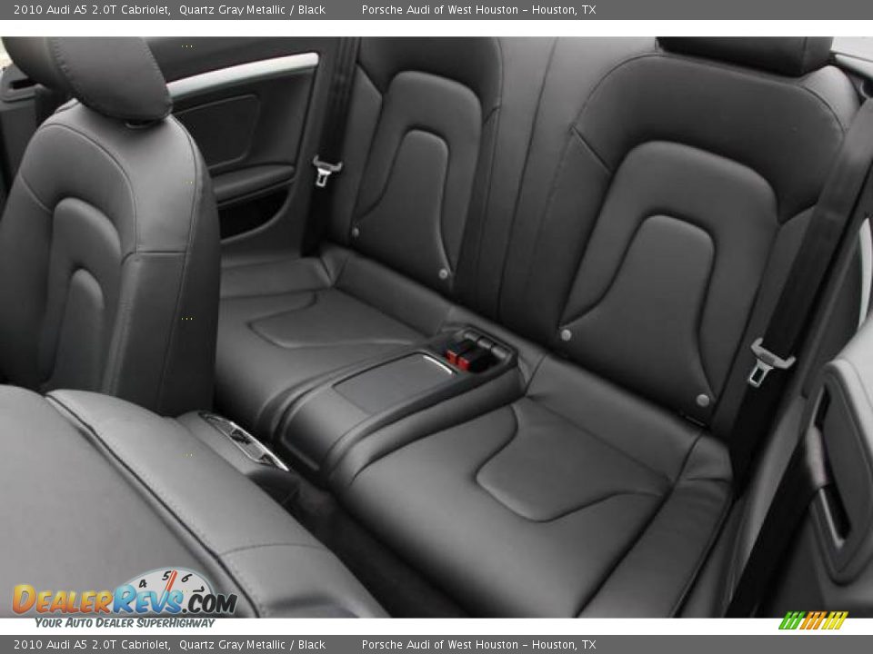 2010 Audi A5 2.0T Cabriolet Quartz Gray Metallic / Black Photo #11
