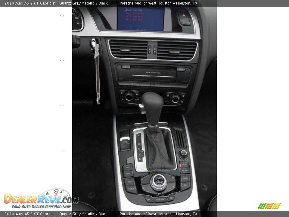 2010 Audi A5 2.0T Cabriolet Quartz Gray Metallic / Black Photo #15