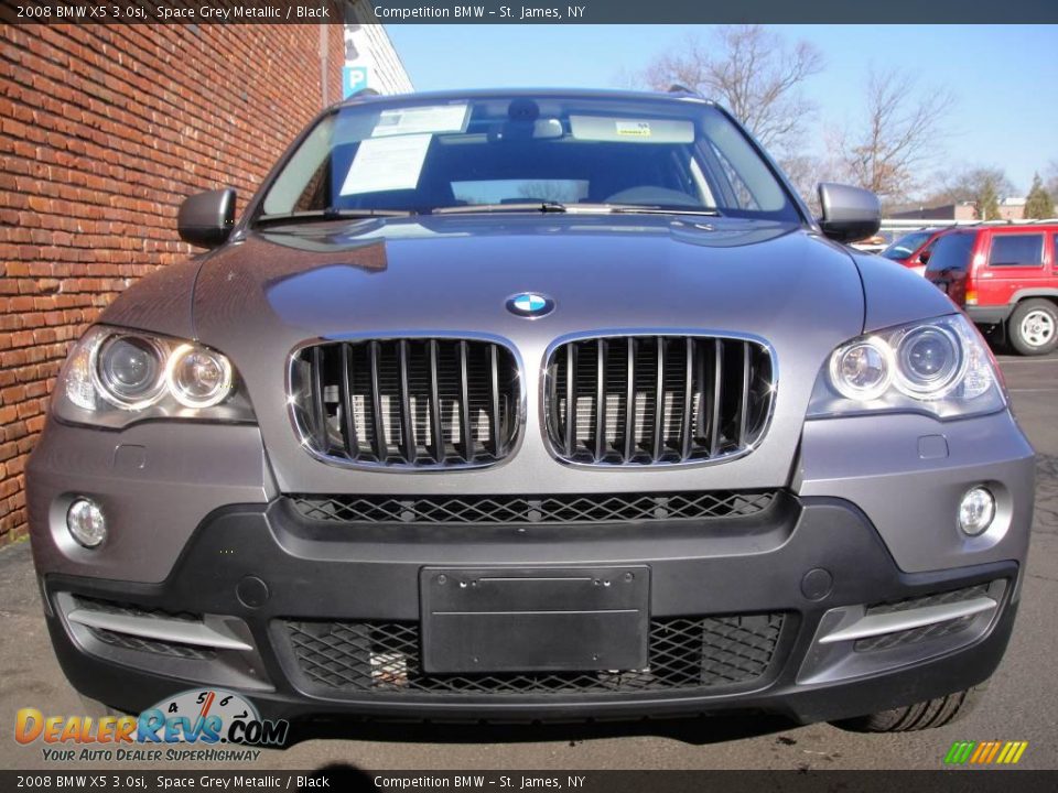 2008 BMW X5 3.0si Space Grey Metallic / Black Photo #2
