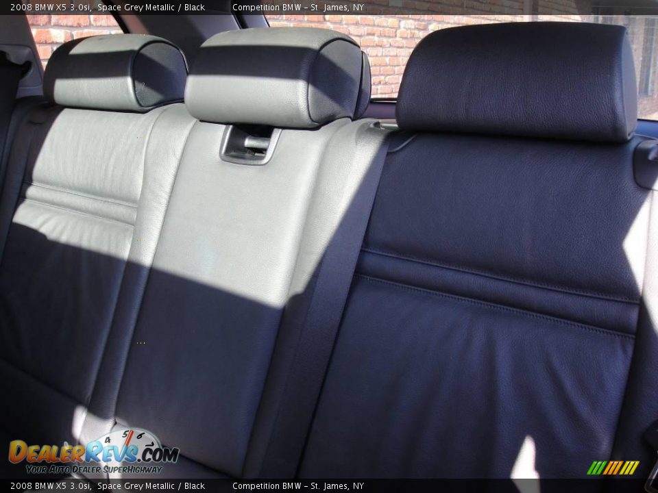 2008 BMW X5 3.0si Space Grey Metallic / Black Photo #13