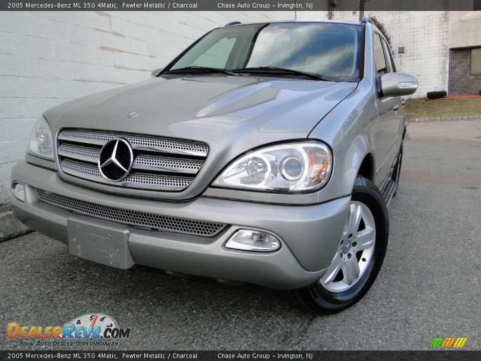 2005 Mercedes-Benz ML 350 4Matic Pewter Metallic / Charcoal Photo #1