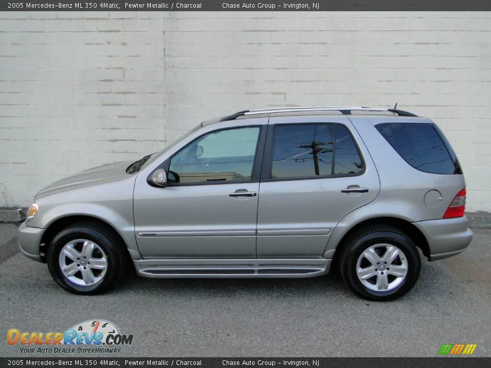 2005 Mercedes-Benz ML 350 4Matic Pewter Metallic / Charcoal Photo #2