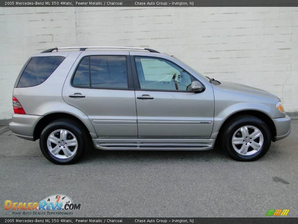 2005 Mercedes-Benz ML 350 4Matic Pewter Metallic / Charcoal Photo #3