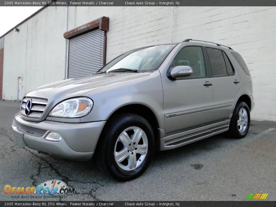 2005 Mercedes-Benz ML 350 4Matic Pewter Metallic / Charcoal Photo #6