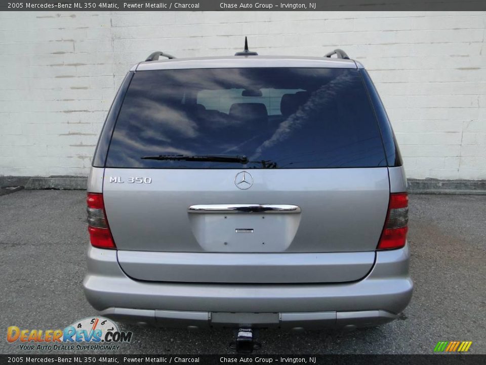 2005 Mercedes-Benz ML 350 4Matic Pewter Metallic / Charcoal Photo #7