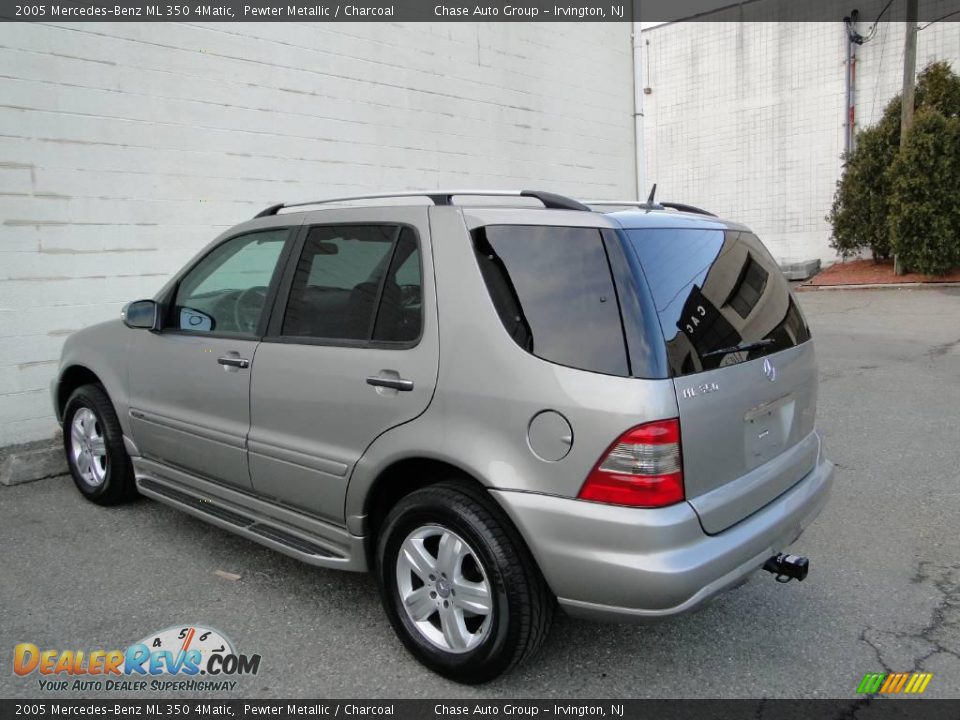 2005 Mercedes-Benz ML 350 4Matic Pewter Metallic / Charcoal Photo #8