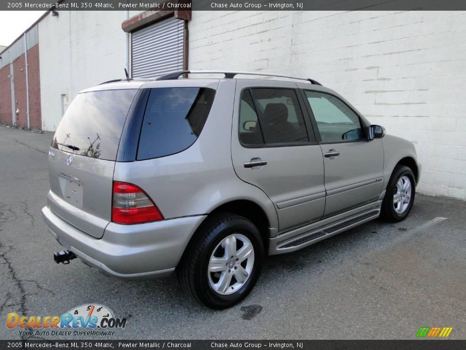 2005 Mercedes-Benz ML 350 4Matic Pewter Metallic / Charcoal Photo #9