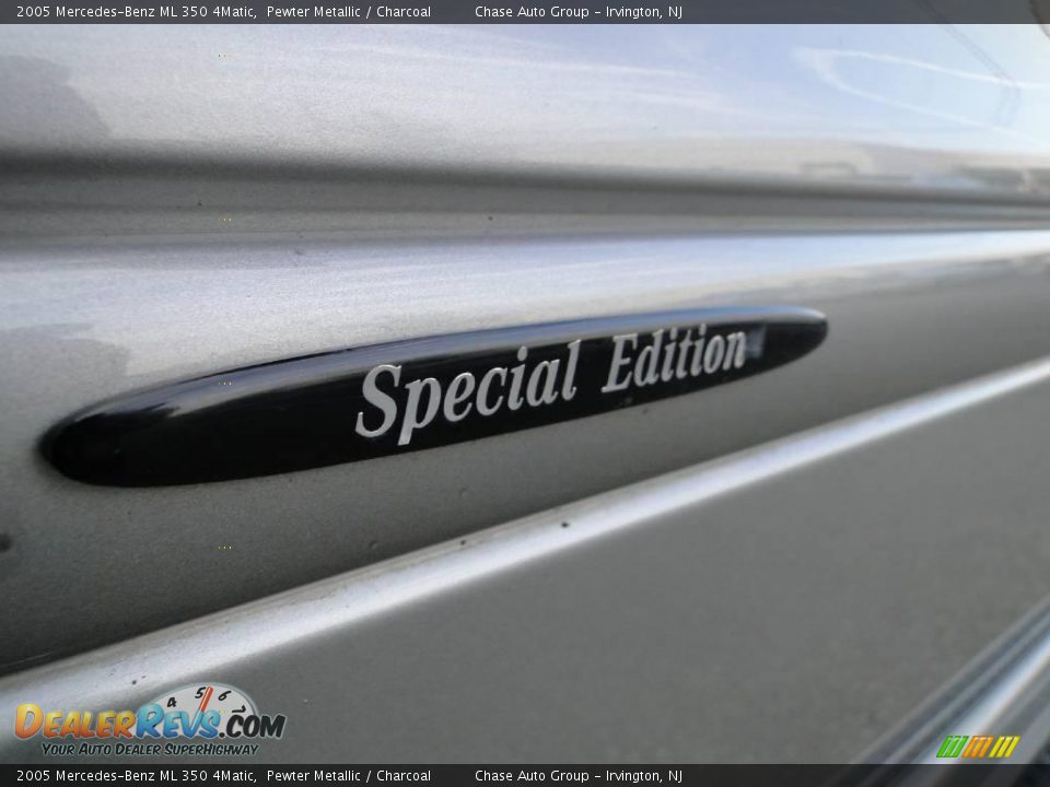 2005 Mercedes-Benz ML 350 4Matic Pewter Metallic / Charcoal Photo #11