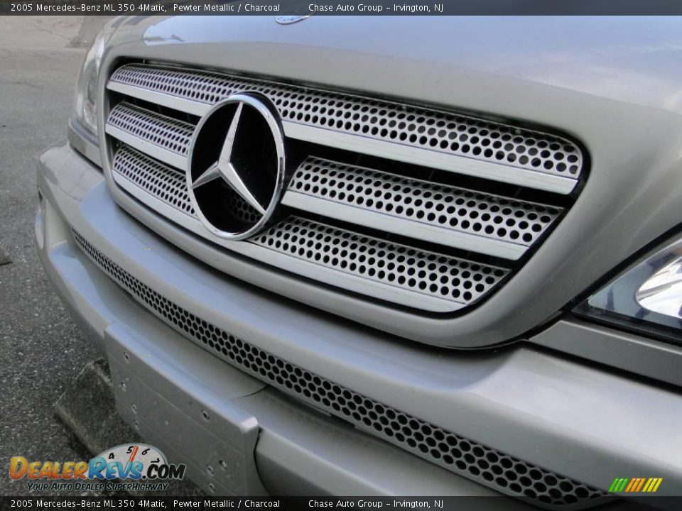 2005 Mercedes-Benz ML 350 4Matic Pewter Metallic / Charcoal Photo #13