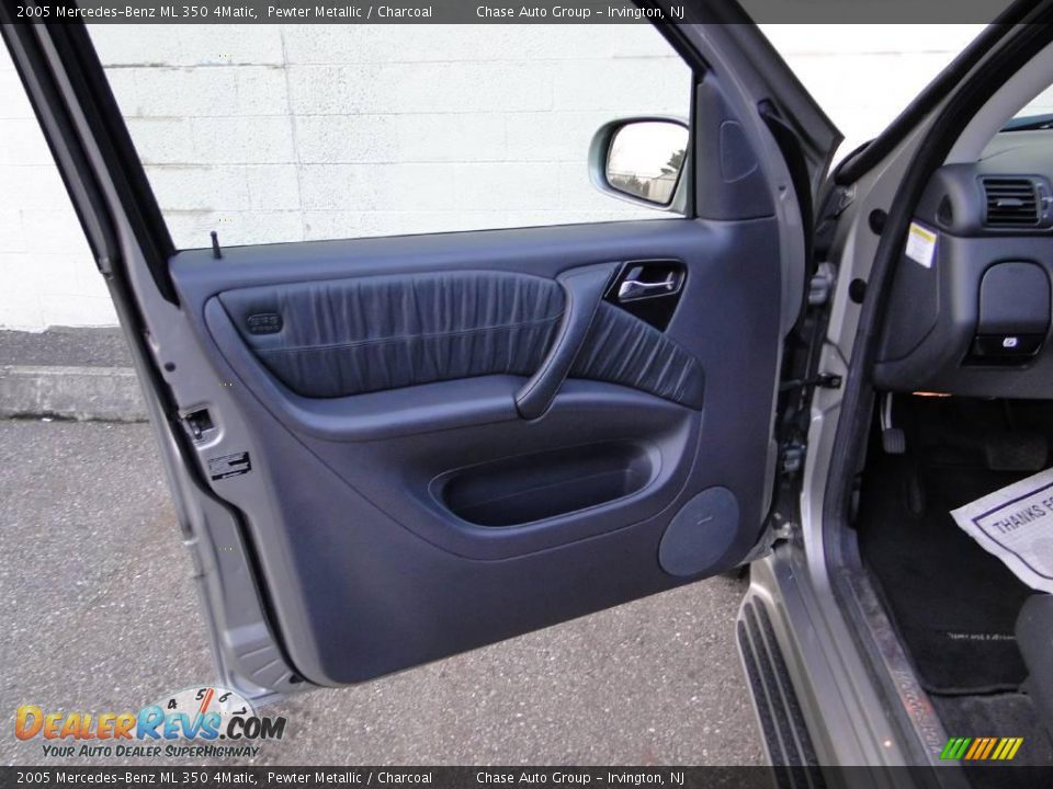 2005 Mercedes-Benz ML 350 4Matic Pewter Metallic / Charcoal Photo #20