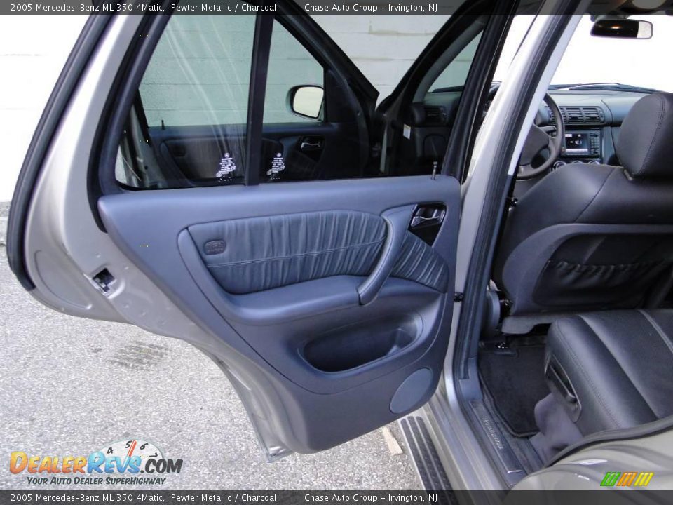 2005 Mercedes-Benz ML 350 4Matic Pewter Metallic / Charcoal Photo #21