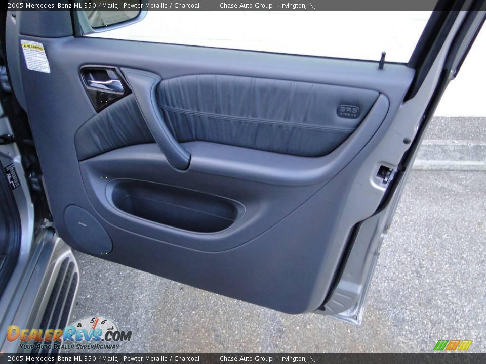 2005 Mercedes-Benz ML 350 4Matic Pewter Metallic / Charcoal Photo #23